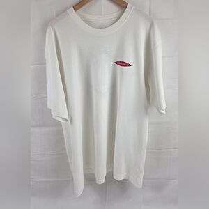 Tommy Bahama Relax T Shirt Mens XL White Short Sleeve Crewneck Cotton